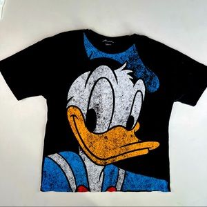 Zara x Donald Duck Disney Vintage Style Oversized T-Shirt Sz L